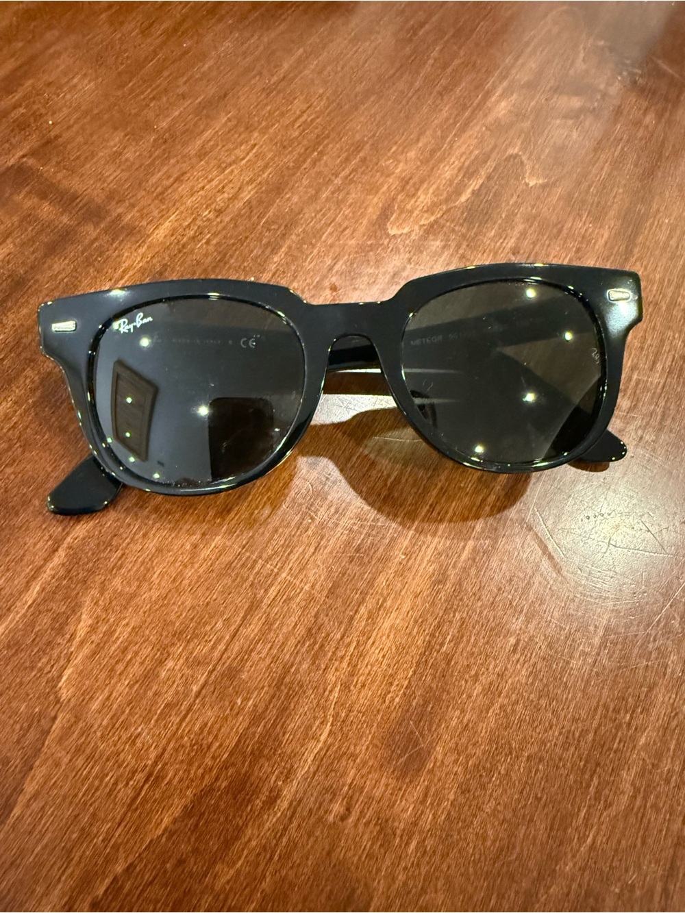 Ray-Ban Men’s Black Frame Black Lens Sunglasses
